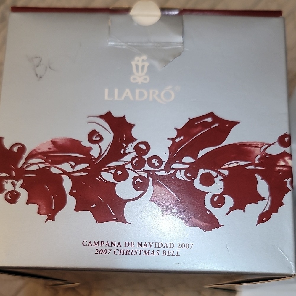 Lladro Blue and White Decorative Piece - Picture 3 of 3
